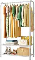 SINGAYE Portable Clothes Rack with Shelves - Tall Heavy Duty Organizer