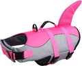 Shark Dog Life Jacket Ripstop Vest - High Buoyancy, Rescue Handle