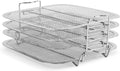 Stainless Steel Dehydrator Rack for Air Fryers - 4 Layers