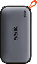 SSK External SSD 250GB Portable USB C SSD - Up to 1050MB/s