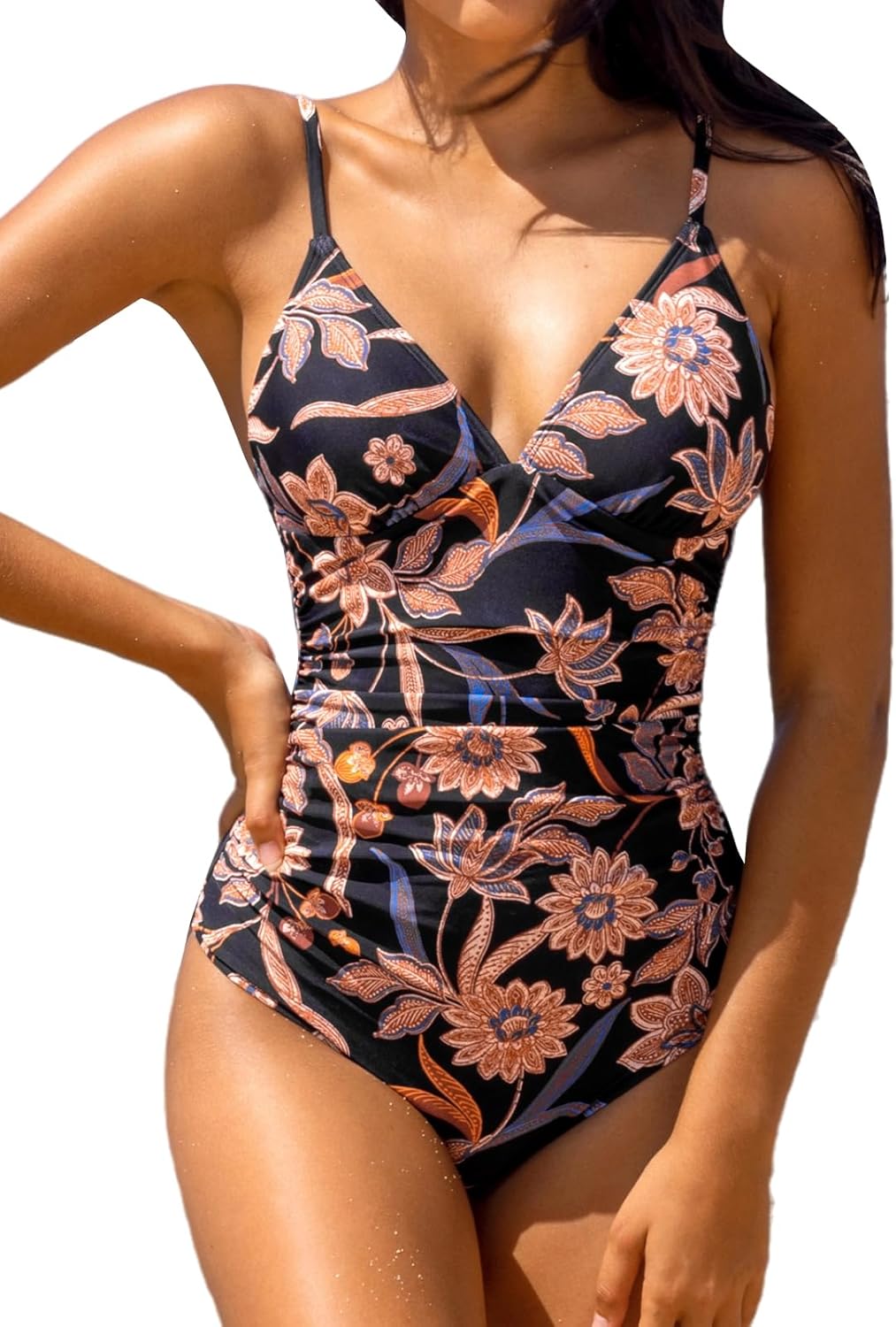 CUPSHE Women's One Piece Swimsuit for Tummy Control and Style