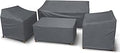 Patio Furniture Covers 4 Piece Heavy Duty Waterproof Set - Windproof