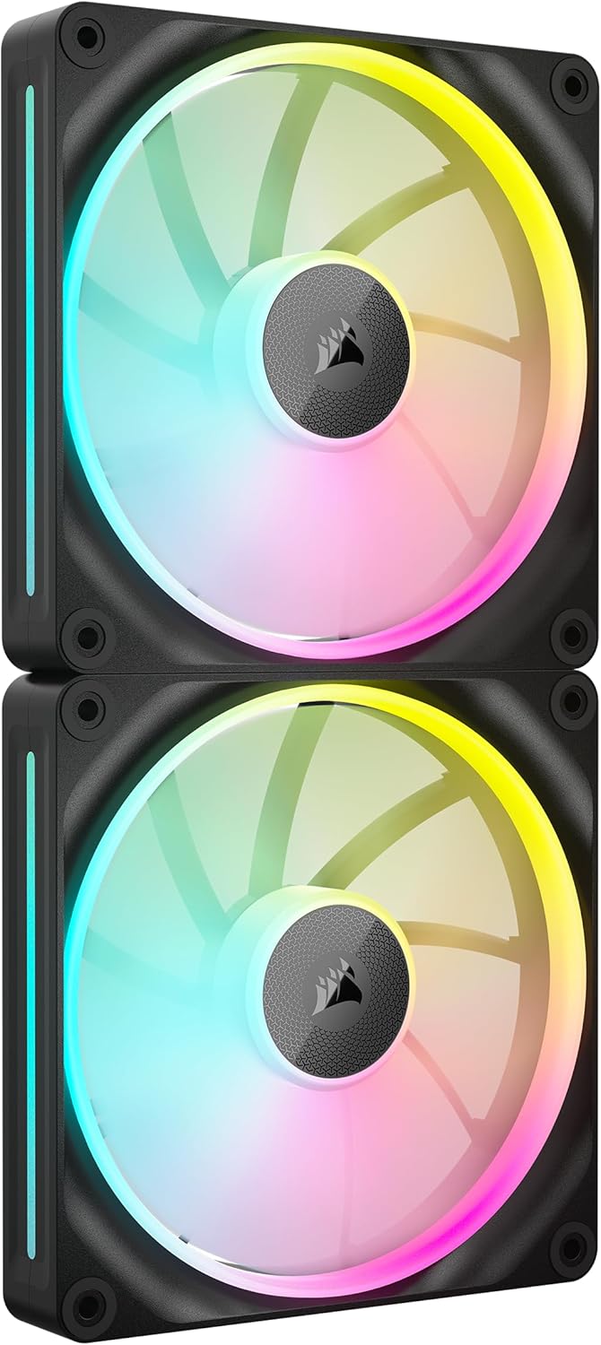 CORSAIR iCUE Link LX140 RGB 140mm PWM Fan Dual Pack Review