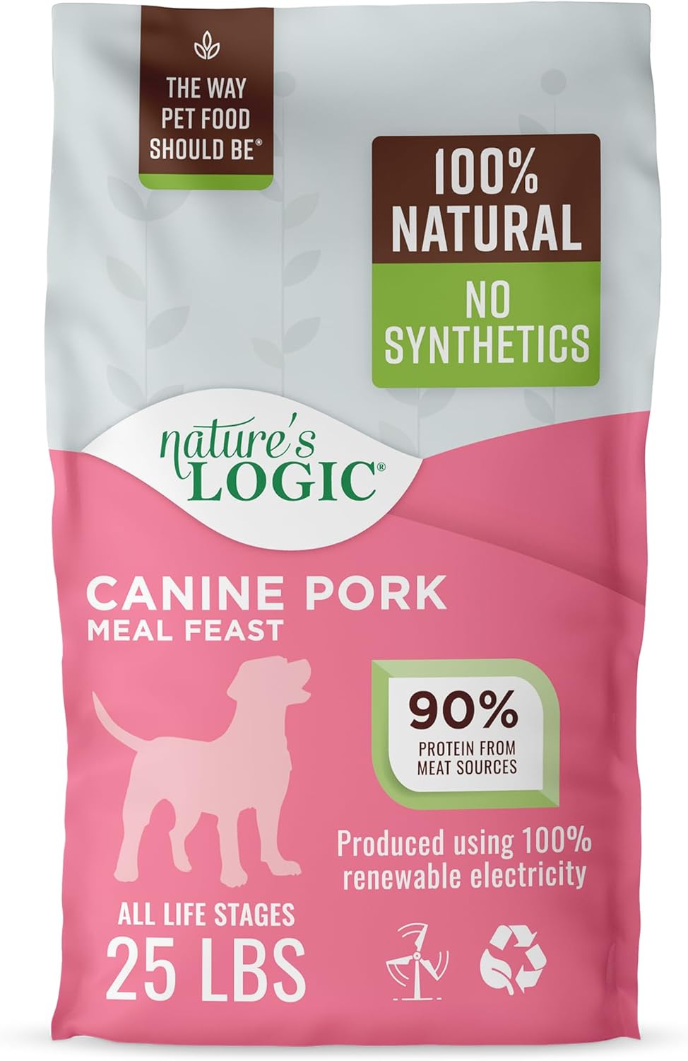 NATURE'S LOGIC Dry Dog Food - High Protein Natural Feast