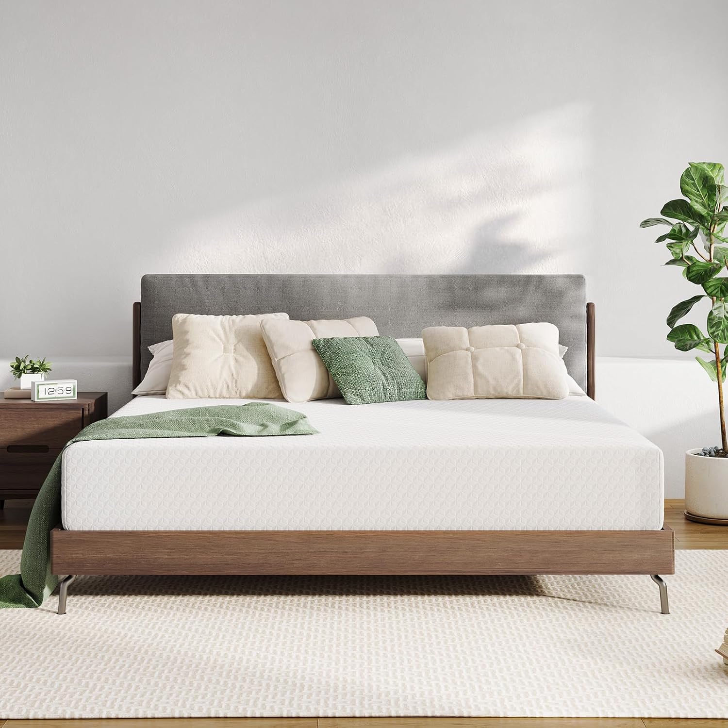 Novilla 12 Inch Queen Size Memory Foam Mattress for Comfort