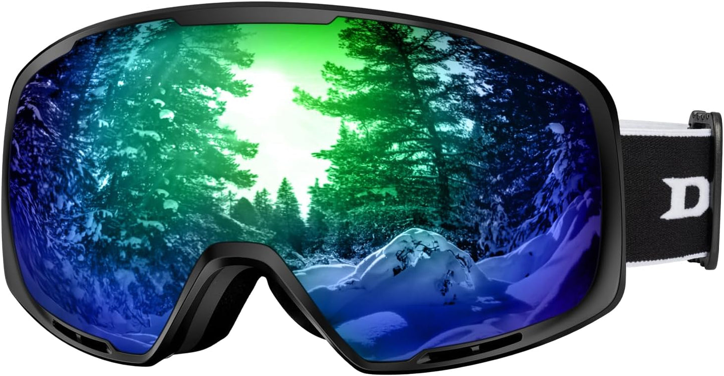 OTG Ski Goggles - Clear Vision & Protection