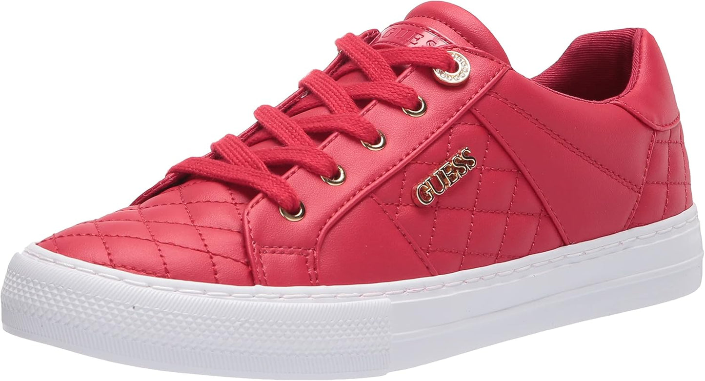 GUESS Women's Loven Sneaker: Chic Quilted Design for Comfort