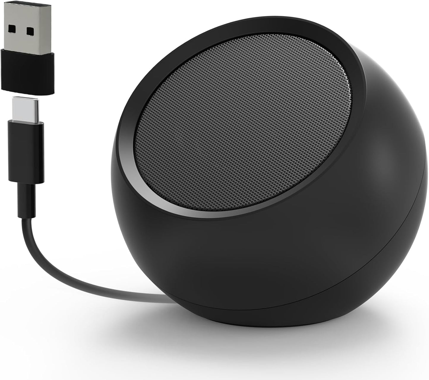Crystal-Clear USB C Speakers | Rich Bass, Loud Volume