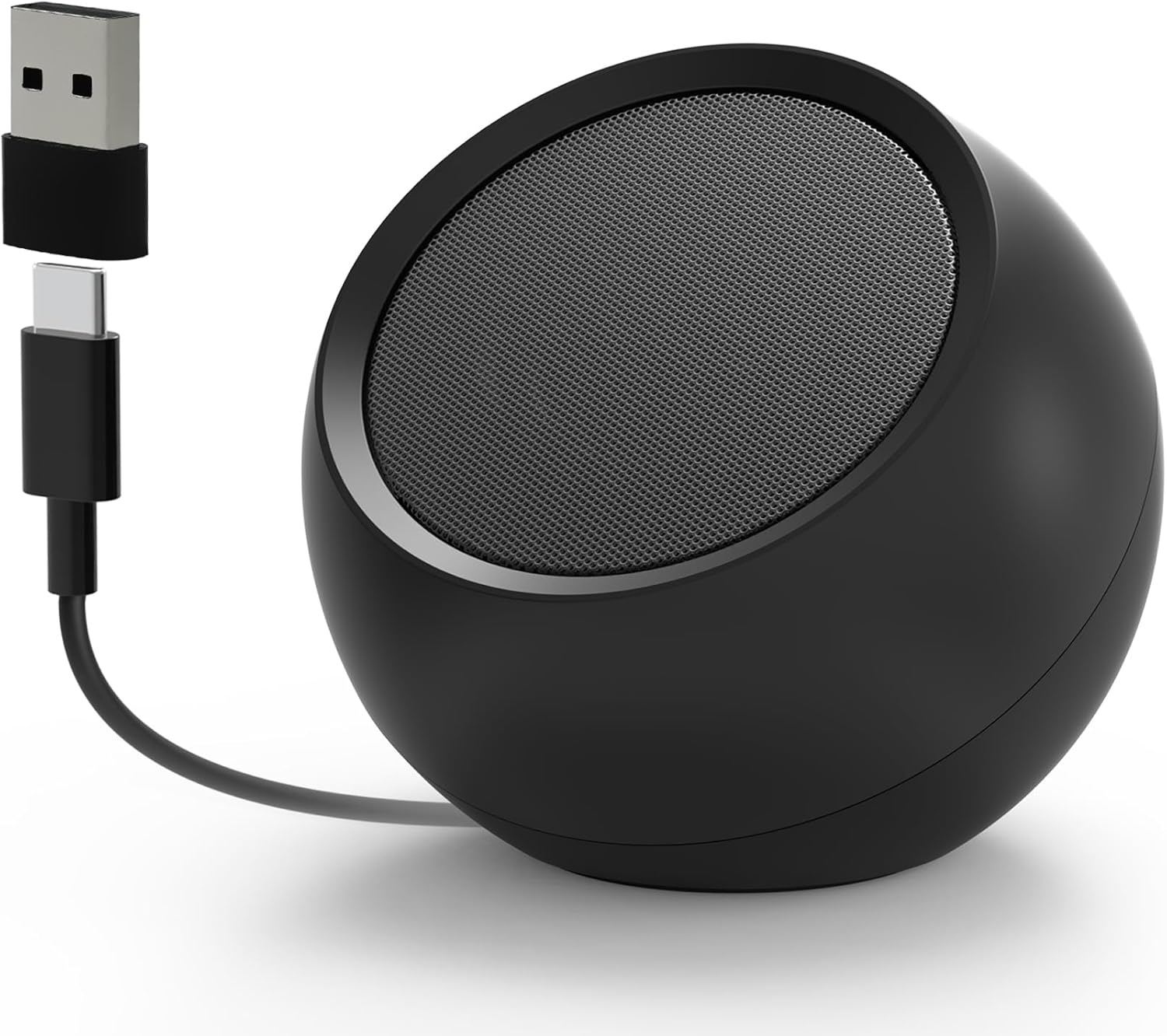 Crystal-Clear USB C Speakers | Rich Bass, Loud Volume