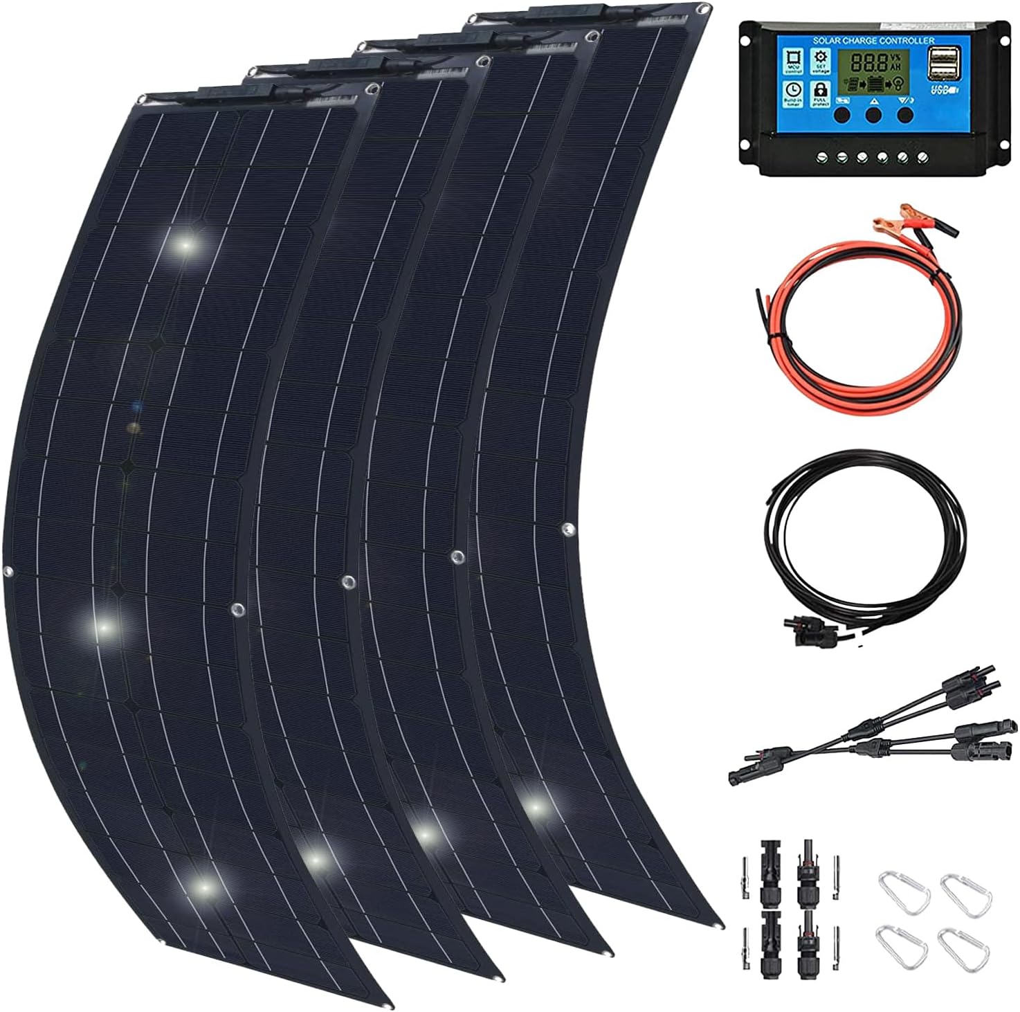 1200 Watt Solar Panel Kit for Efficient Battery Charging Solutions