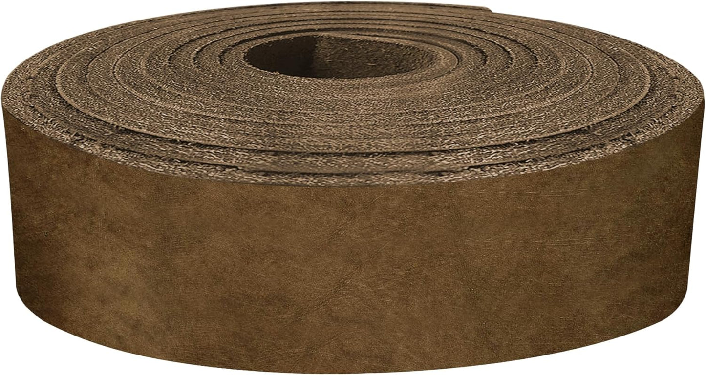 Latigo Leather Belt Straps for Crafts - Heavy Duty Quality