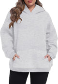 Plus Size Hoodies for Women Fleece-Lined Thick Sweatshirt - Cozy 40%