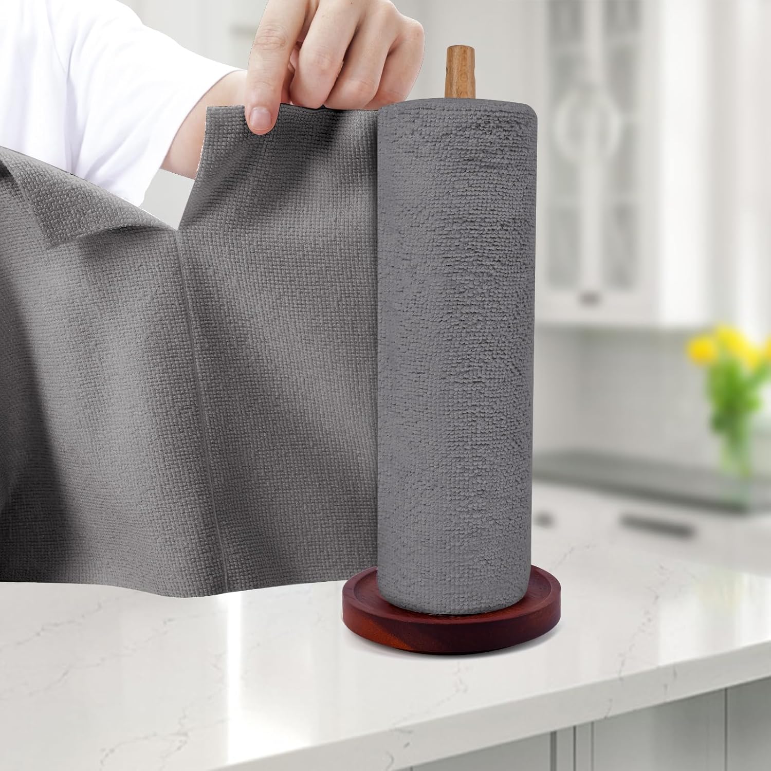 Ultra Absorbent Microfiber Roll 20Pcs - Scratch Free