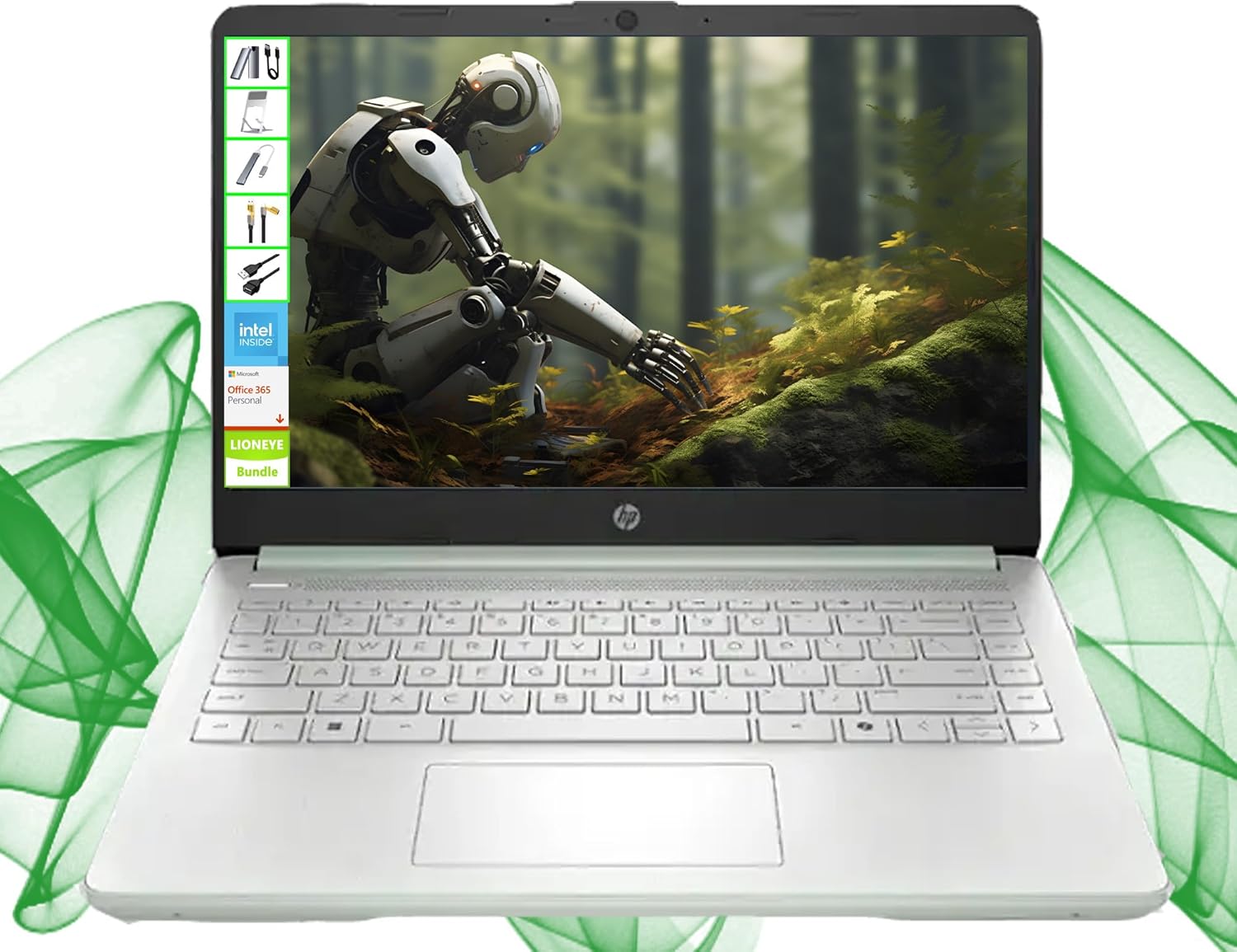 HP Laptop with 14 inch HD Display and 1TB Cloud Storage Bundle