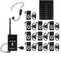 Retekess T130P Tour Guide System with Wireless Headsets for Clarity