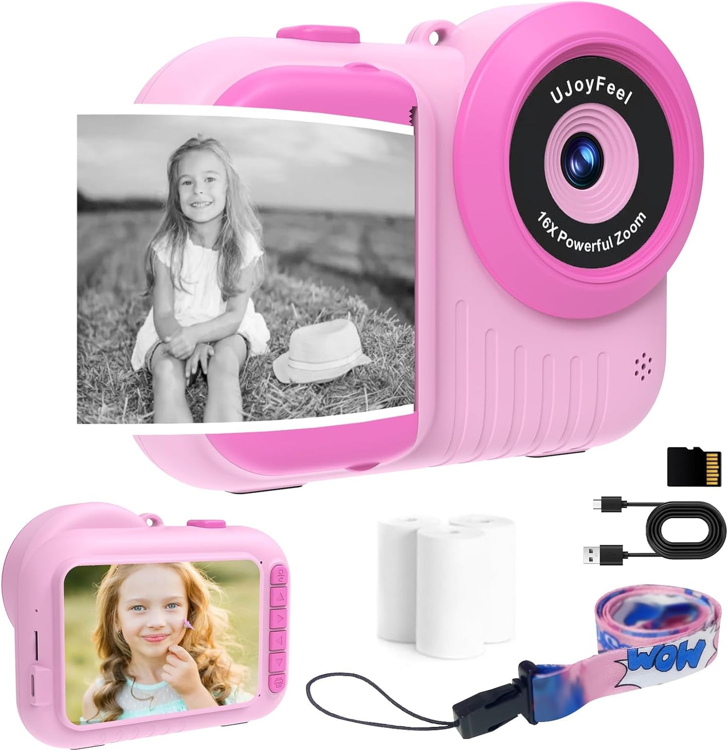 Instant Print Kids Camera - Creative Fun on-the-Go!