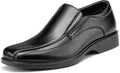 Men's Square Toe Dress Loafers for Men - Slip-On Formal Shoes