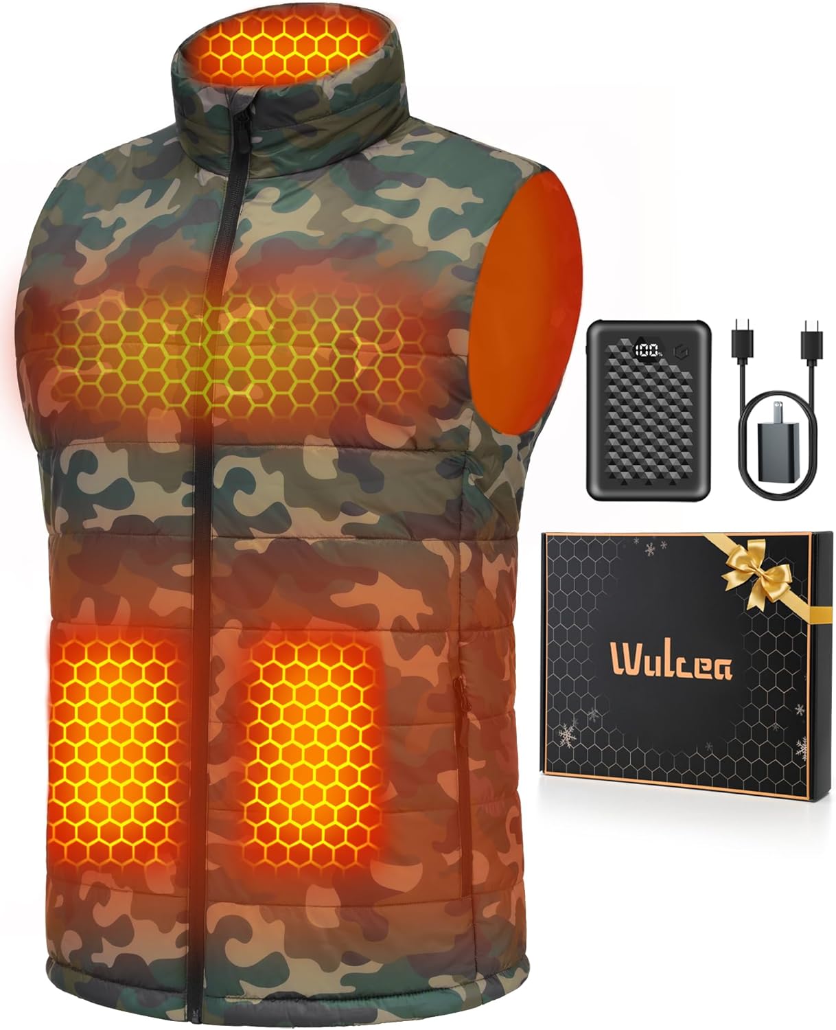 Wulcea Graphene Heated Vest For Men: Ultimate Warmth & Comfort