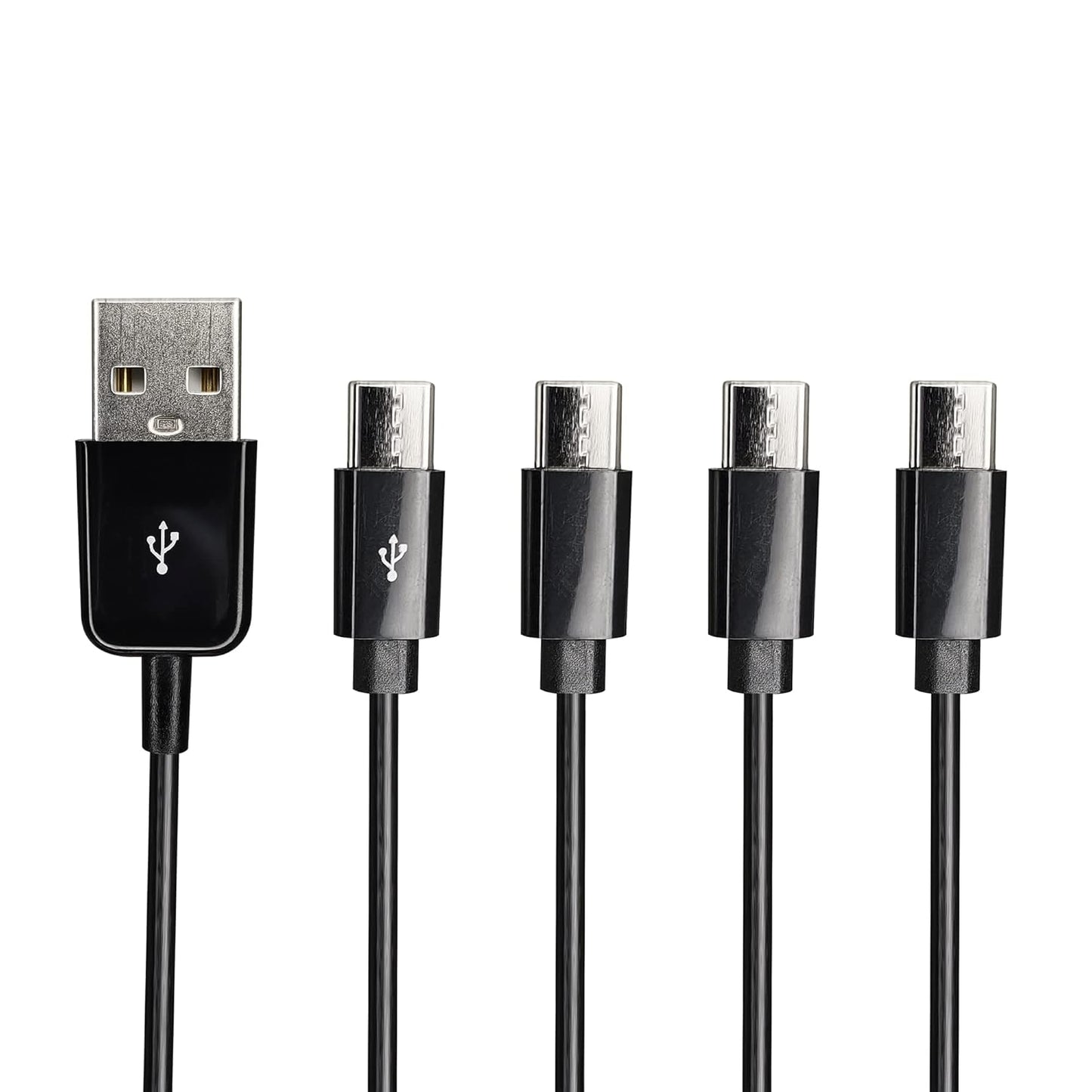 Fast Charging 4-in-1 USB-C Splitter Cable