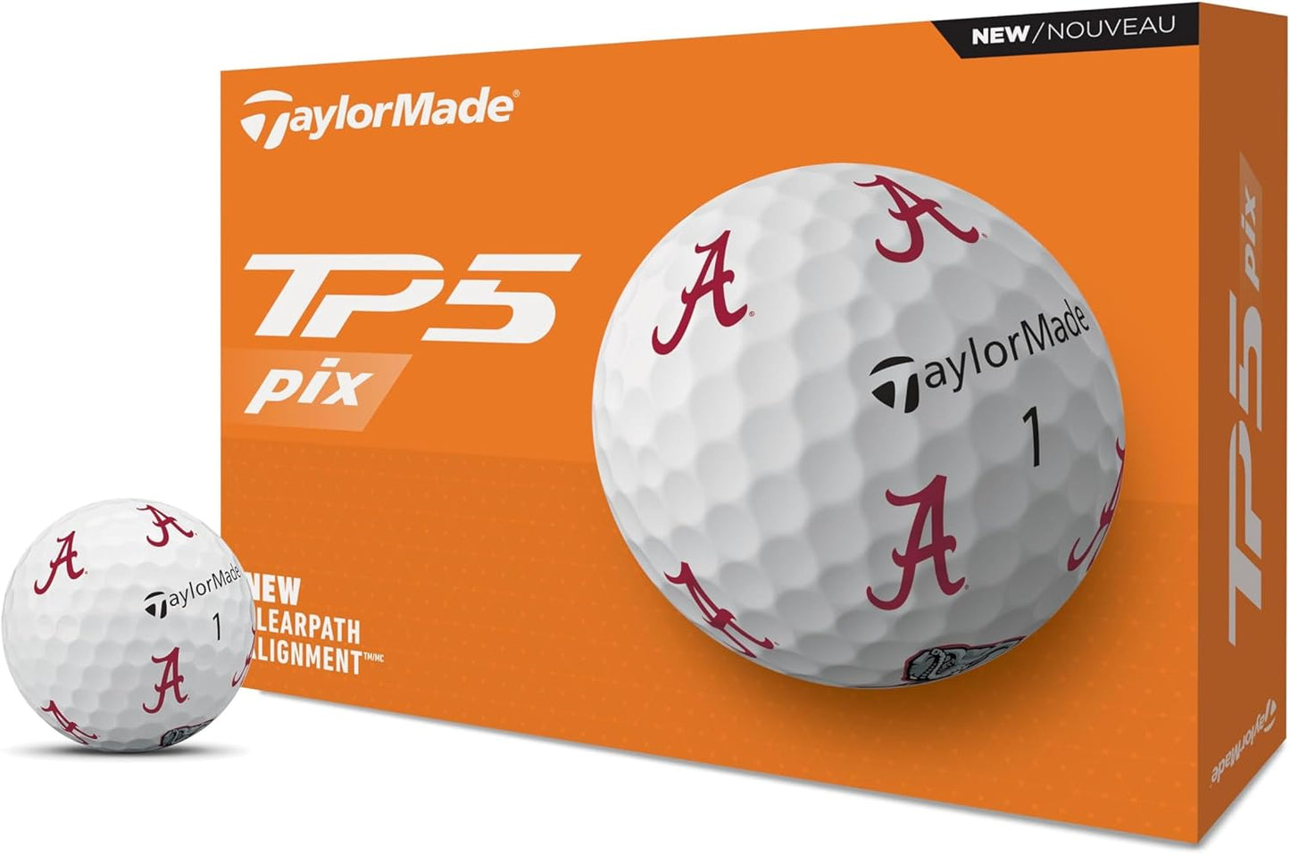 TaylorMade Golf TP5 PIX Dozen Golf Balls for Ultimate Performance