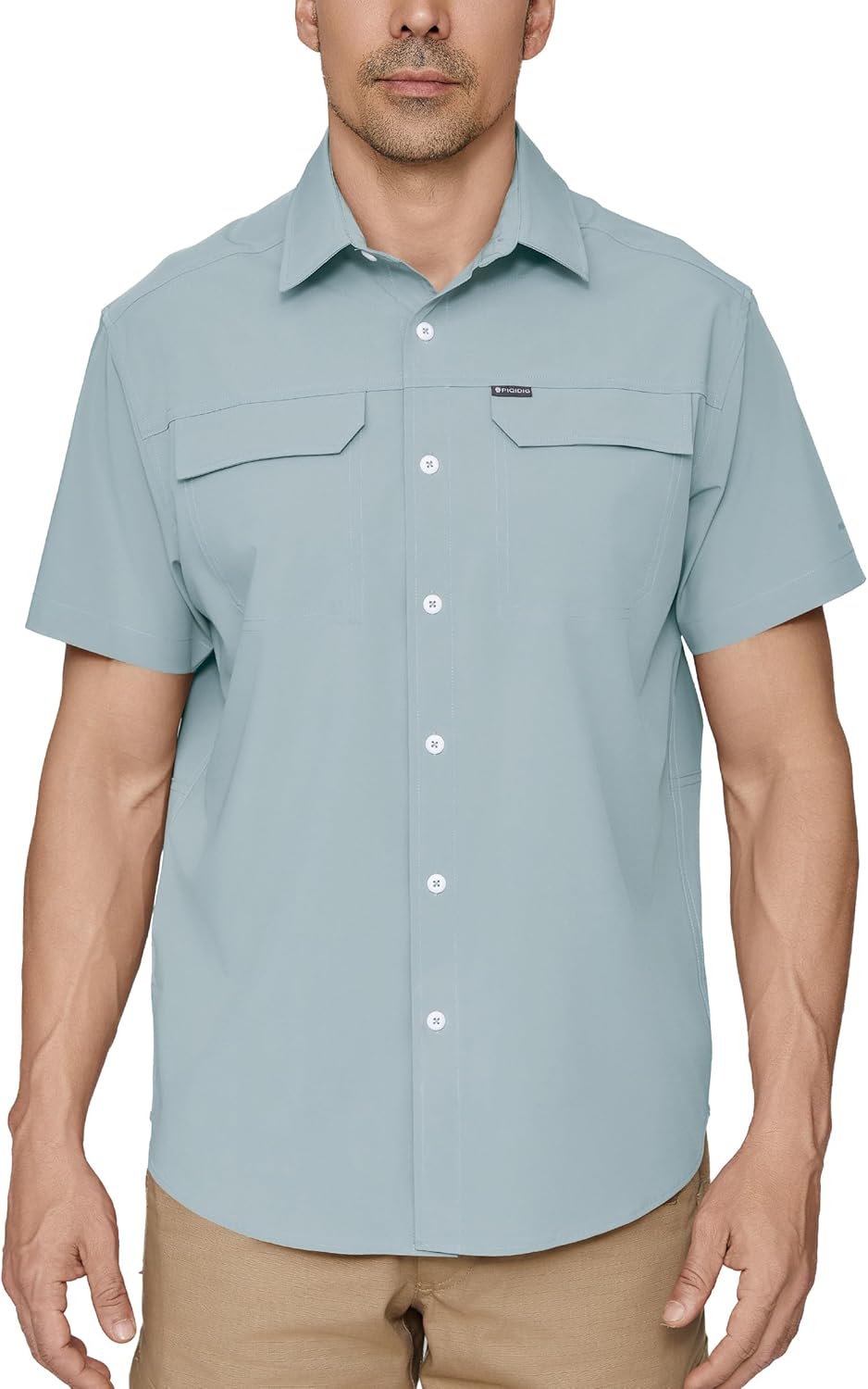 PIQIDIG Men's Sun Protective Quick Dry Shirt