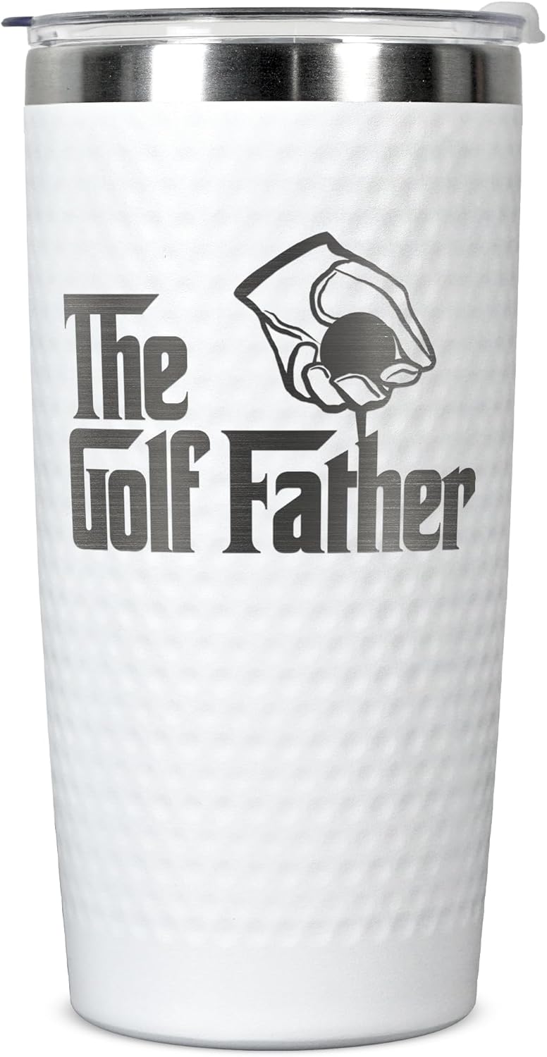 Dad's Perfect Swing: Funny Golf Tumbler