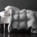 Royoliving Premium Feathers Down Comforter Queen - All-Season Comfort