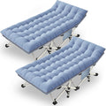 Oversize Camping Cot 2 Pack Extra Large Camping Bed - Heavy Duty