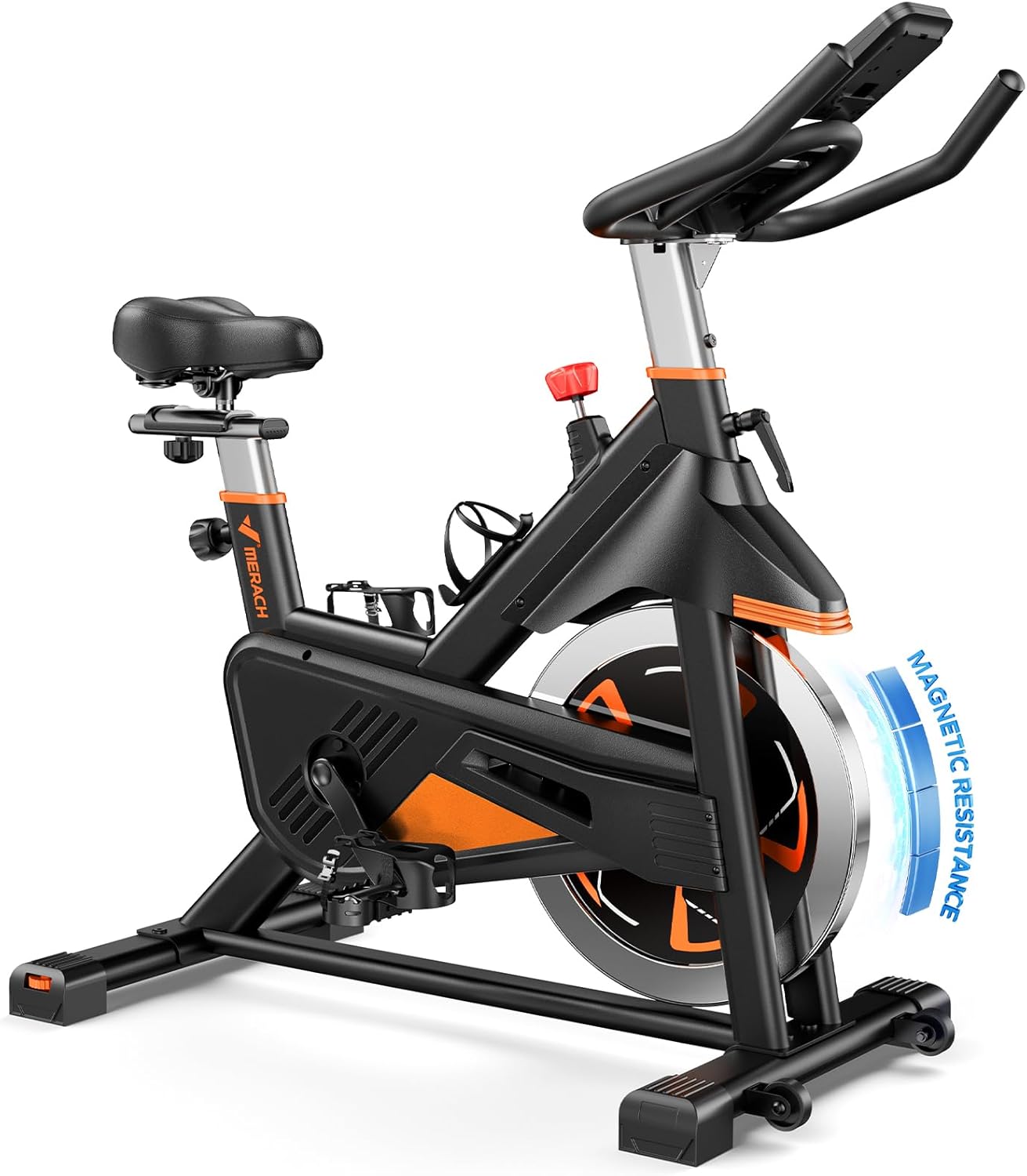 MERACH Magnetic Exercise Bike for Home Gym Fitness and More