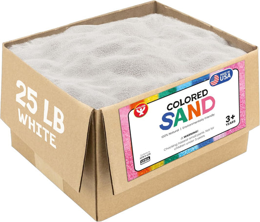 Hygloss Colored Sand for Crafts - Vibrant Sensory Play Sand