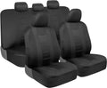 BDK carXS Seat Covers Two-Tone Full Set - Breathable Protection