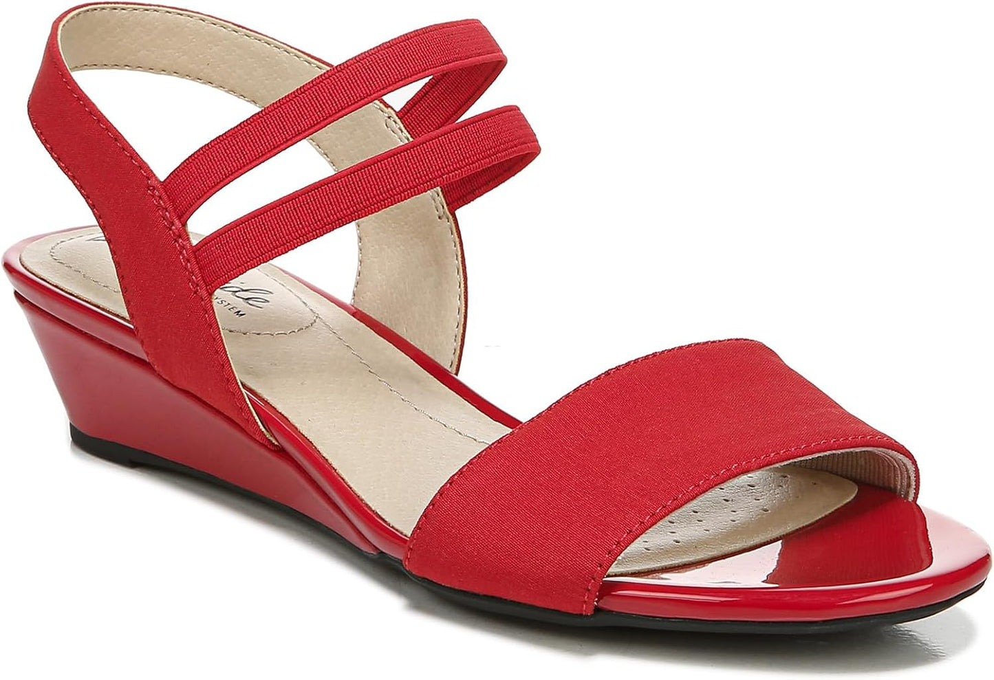LifeStride Women's Yolo Wedge Sandal for All-Day Comfort