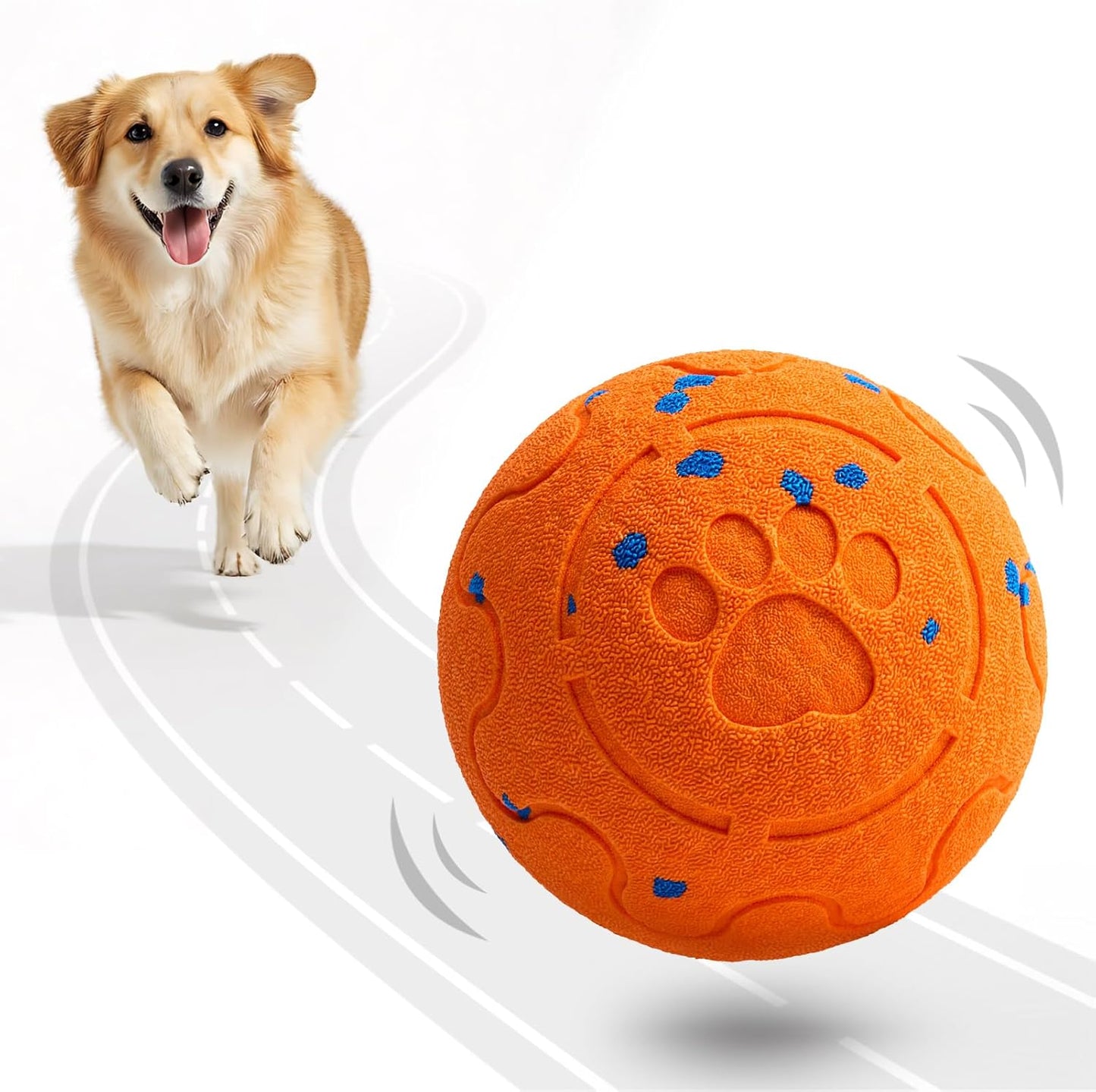 Interactive Dog Balls for Aggressive Chewers - Bouncy Fun