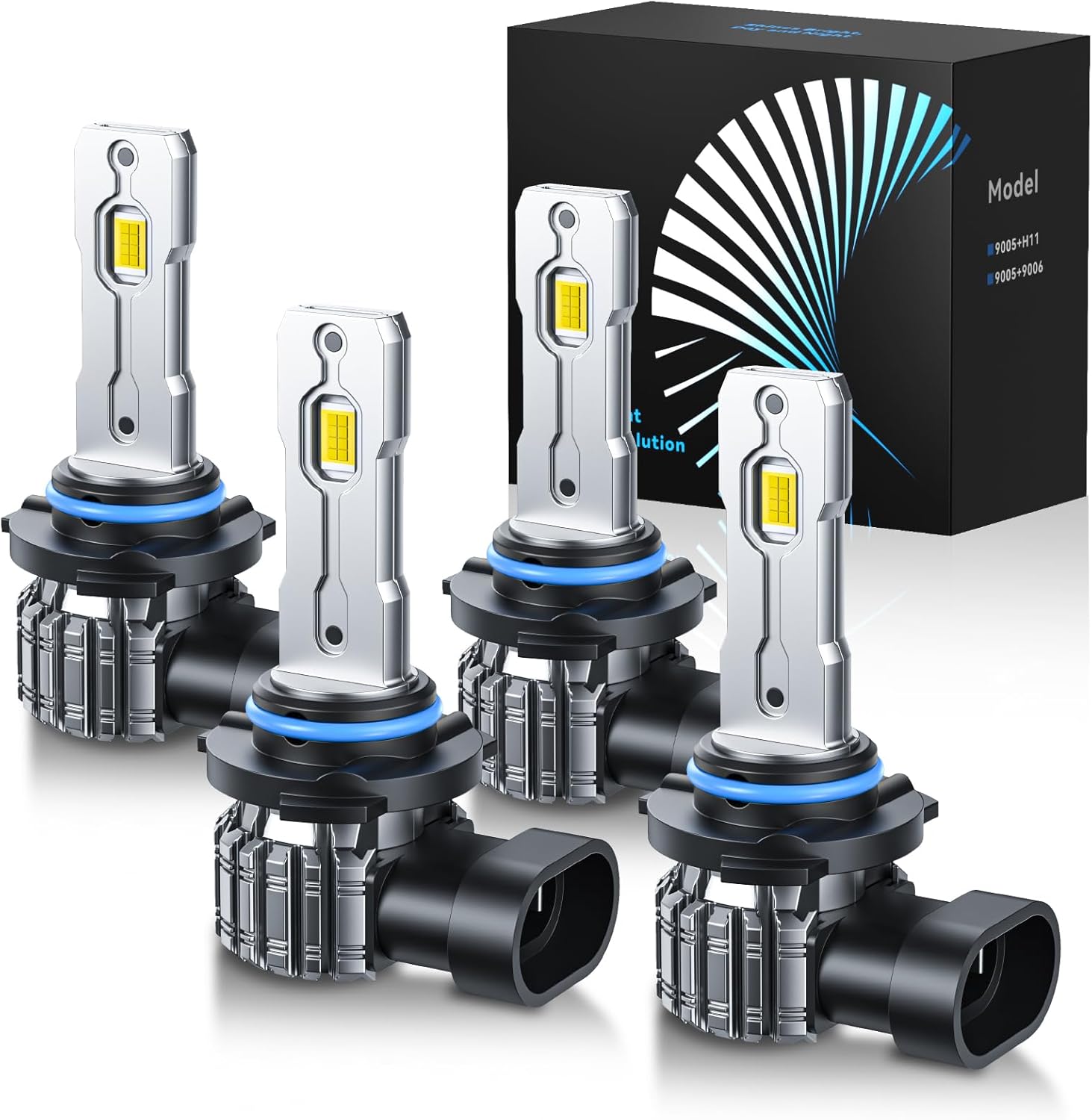 9005 9006 LED Bulbs Combo for Superior Fog Light Performance