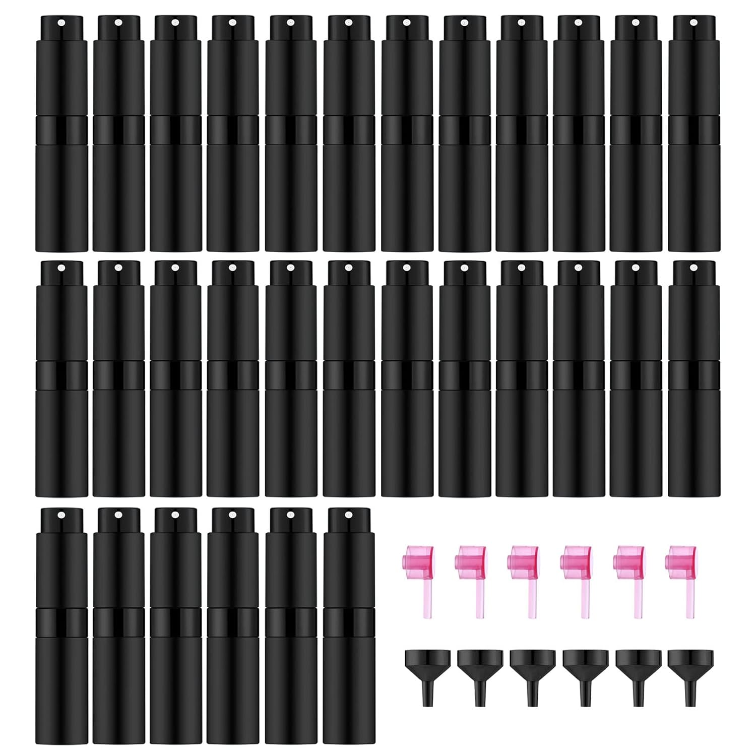 30 PCS Portable Atomizer Perfume Bottles for Travel Use