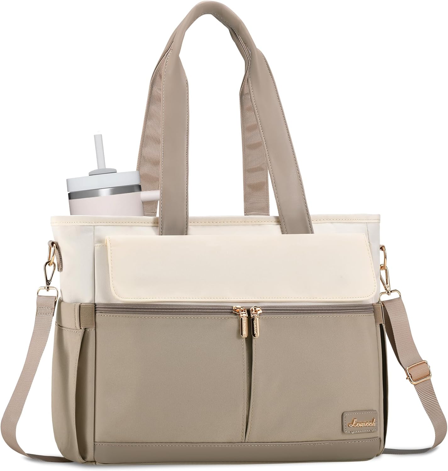 LOVEVOOK Work Bags for Women - 15.6 Inch Laptop Tote Bag