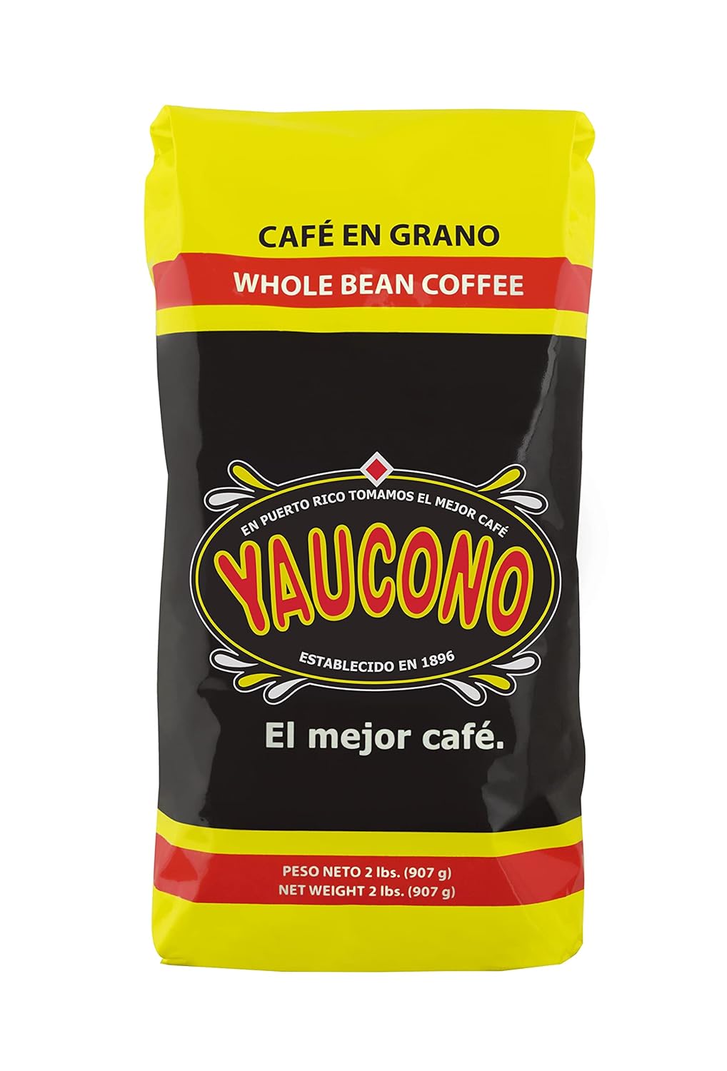 Yaucono Puerto Rican Whole Bean Coffee: Fresh Medium Roast