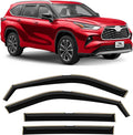 Voron Glass Extra Durable Rain Guards for Toyota Highlander 2020-2025
