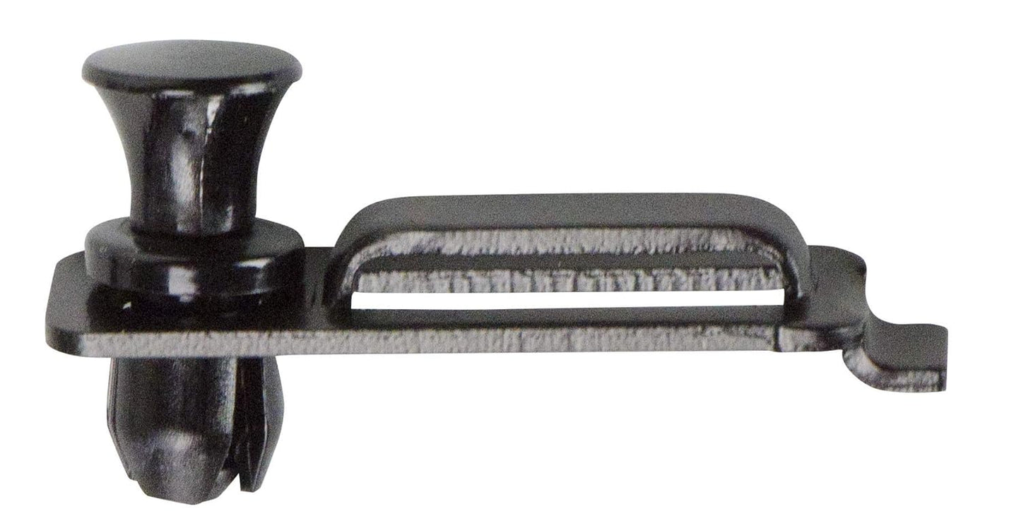 Strong Hold: On-Q Cable Clips, Easy Install, 20lbs Pull Force, Black, 20 Pack