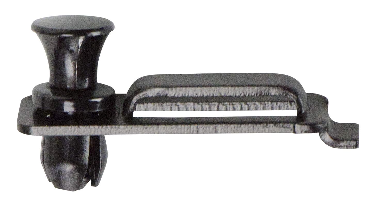 Strong Hold: On-Q Cable Clips, Easy Install, 20lbs Pull Force, Black, 20 Pack