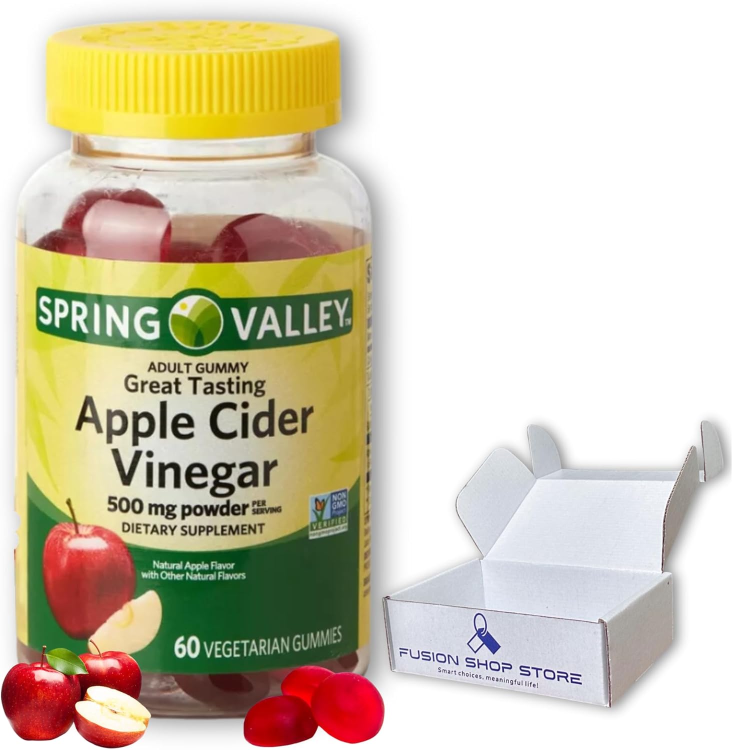 Spring Valley Apple Cider Vinegar Gummies - Boost Health Naturally!