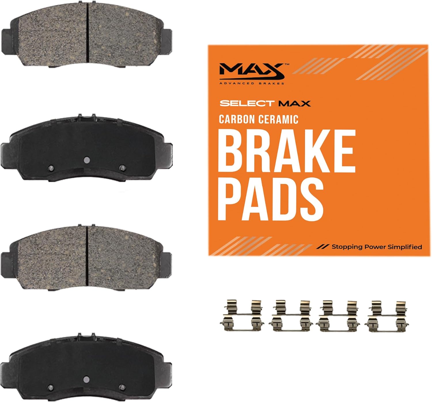 Max Advanced Brakes SelectMAX Front Brake Pads for Mercedes-Benz