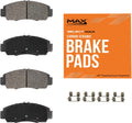 SelectMAX Front Brake Pads for Nissan Sentra - Low-Dust, Quiet
