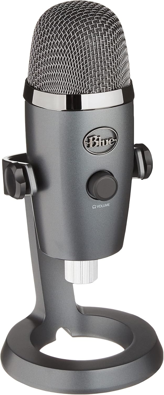 Logitech Blue Yeti Nano Premium USB Mic for Recording and Streaming