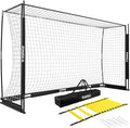 Portable Soccer Goal Collapsible Net Metal Base - Quick Setup