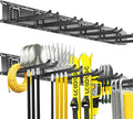 Garage Tool Organizer Wall Mount 48in - Heavy Duty Space Saver