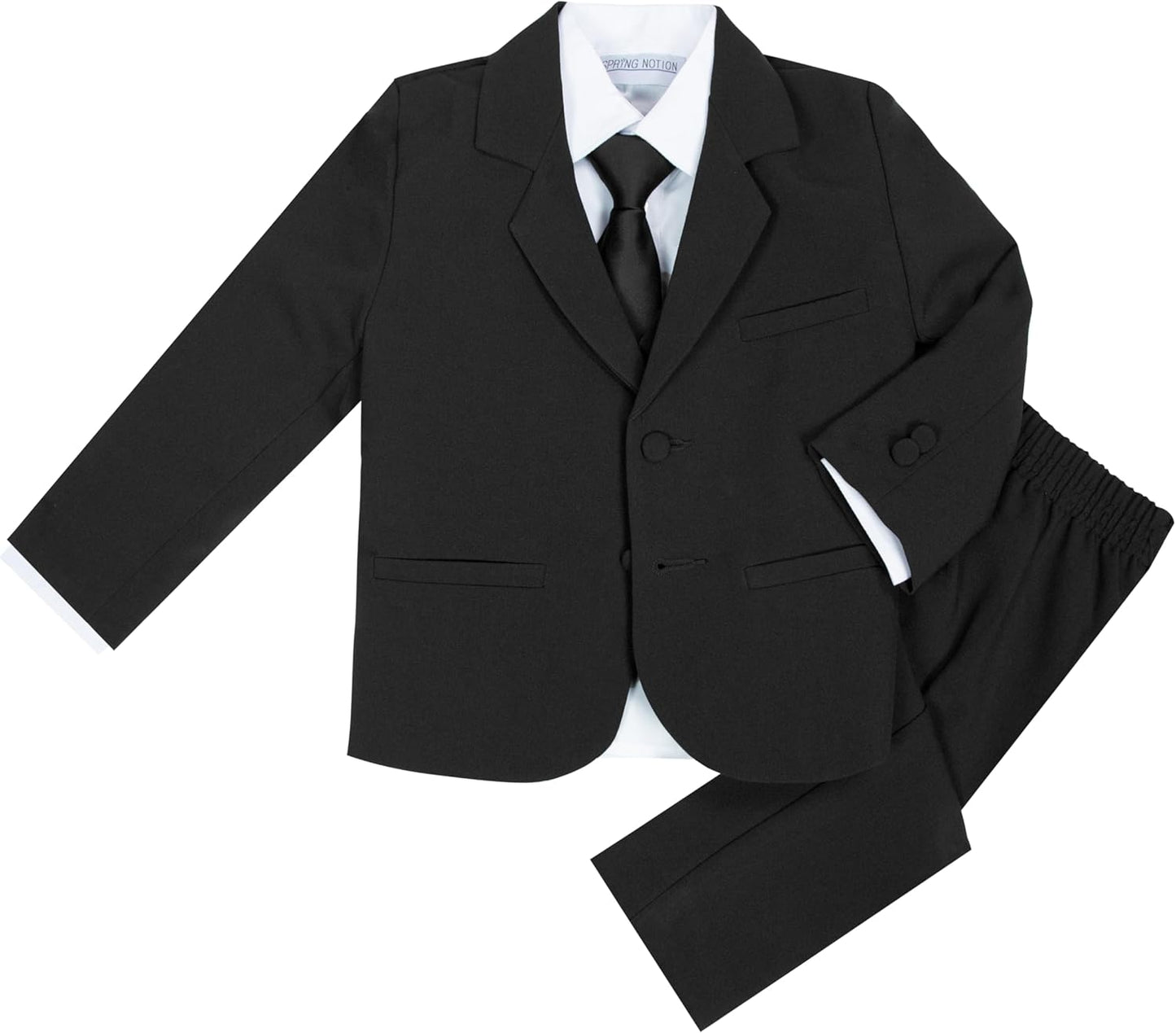 Classic Fit Formal Dress Suit Set for Baby Boys by Spring Notion