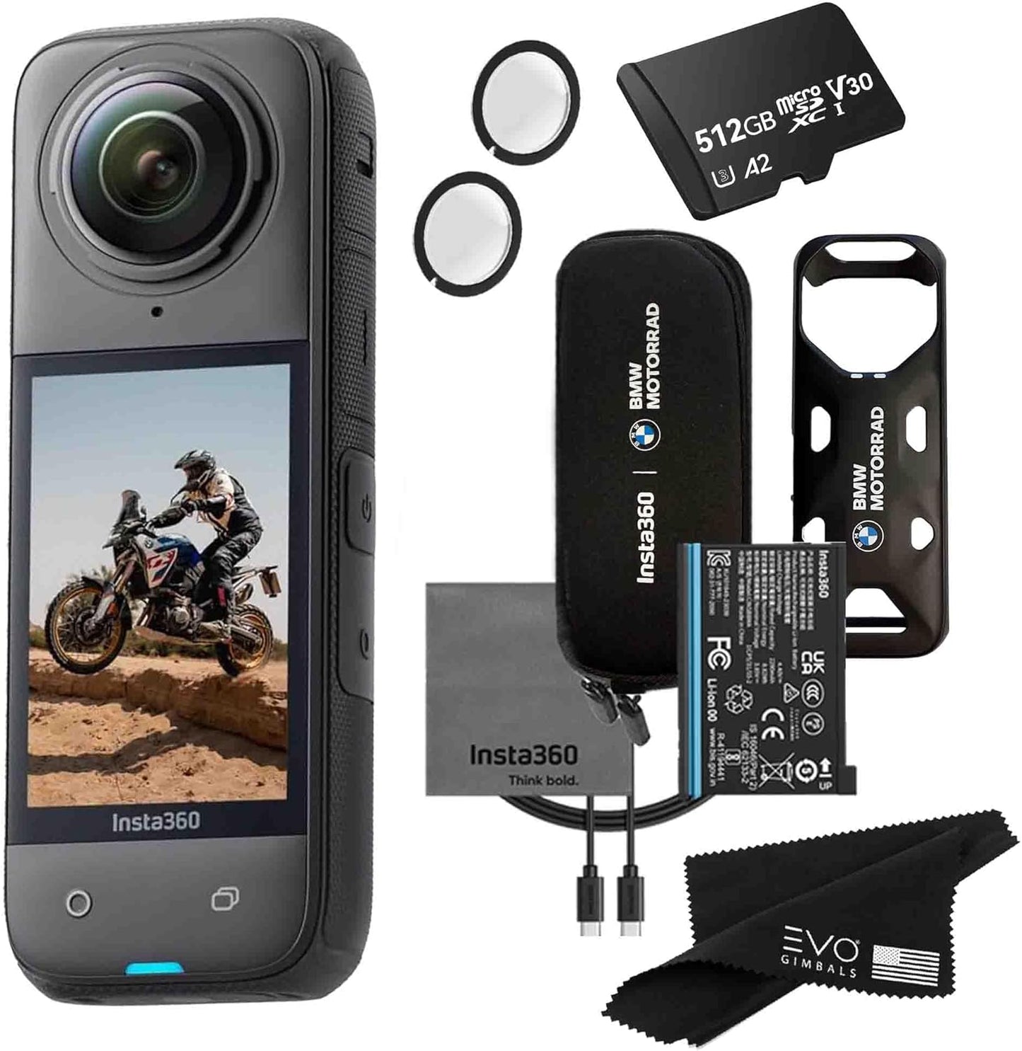 Insta360 X4 BMW Motorrad Limited Edition 8K 360 Action Camera