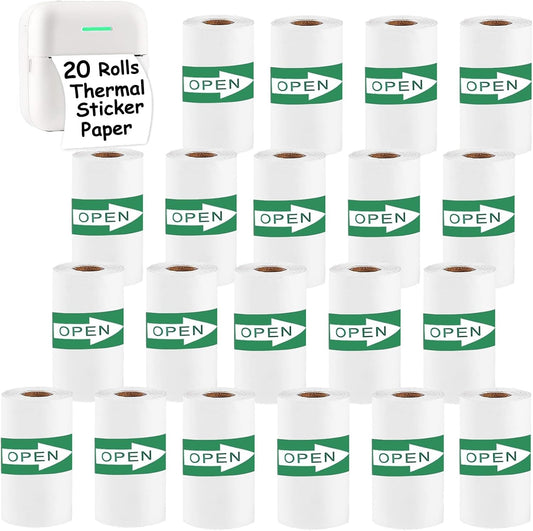 Glossy Thermal Paper Rolls for Mini Printer
