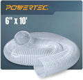 POWERTEC 70221 6in x 10ft PVC Dust Collection Hose Review